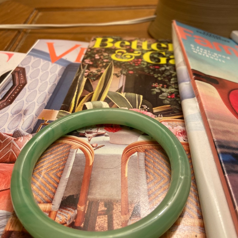 Jade bracelet